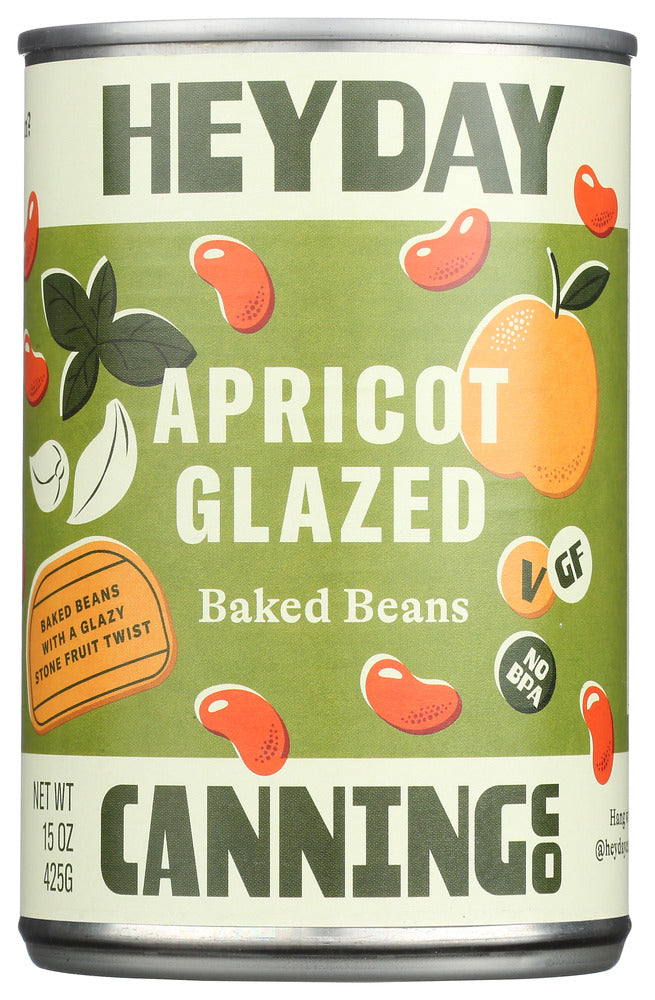 Heyday Canning Co: Apricot Glazed Baked Beans, 15 Oz