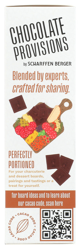 Scharffen Berger: 70 Percent Dark Chocolate With Toasted Almond Flats, 6.3 Oz