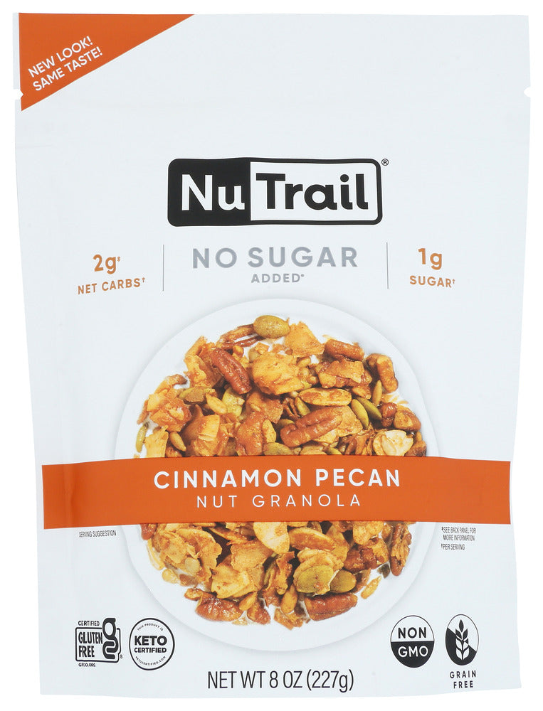 Nutrail: Granola Keto Cnnmn Pecan, 8 Oz