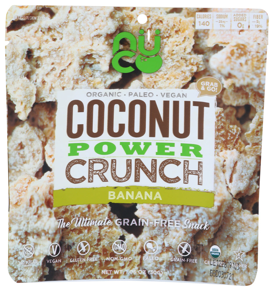 Nuco: Snack Ccnut Crnch Banana, 30 Gm