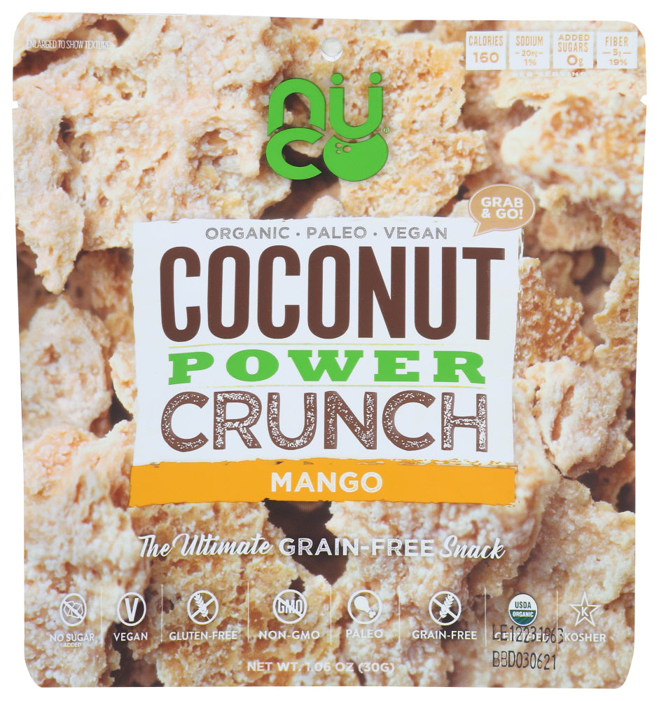 Nuco: Snack Ccnut Crunch Mango, 30 Gm