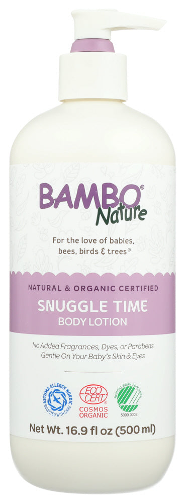 Bambo Nature: Snuggle Time Body Lotion, 16.9 Oz