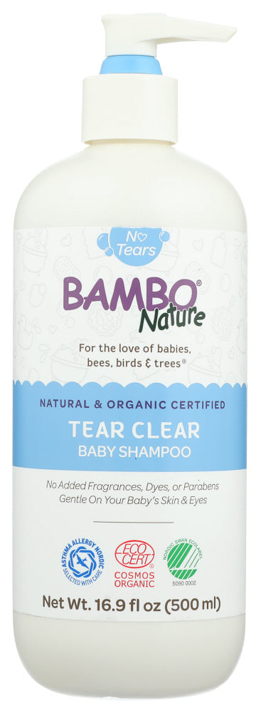 Bambo Nature: Shampoo Baby Tear Clr, 16.9 Oz