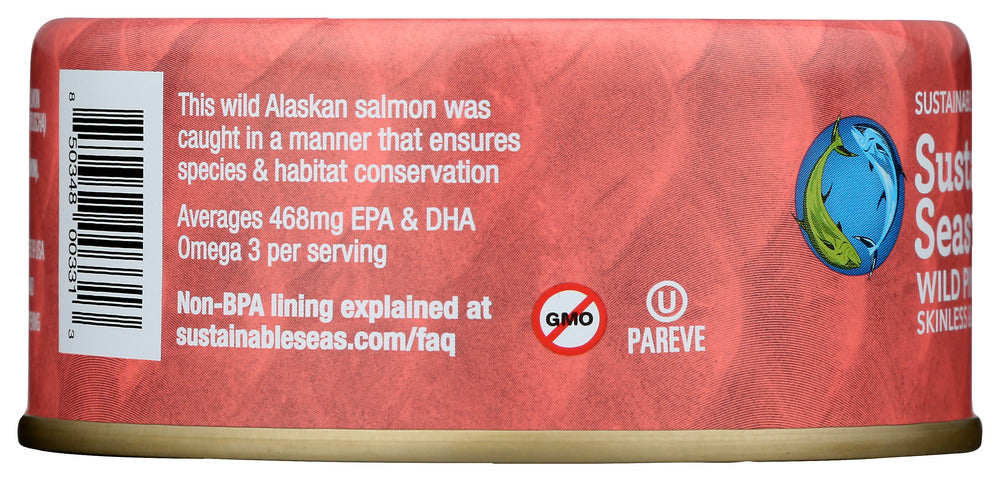 Sustainable Seas: Pink Salmon, 5 Oz