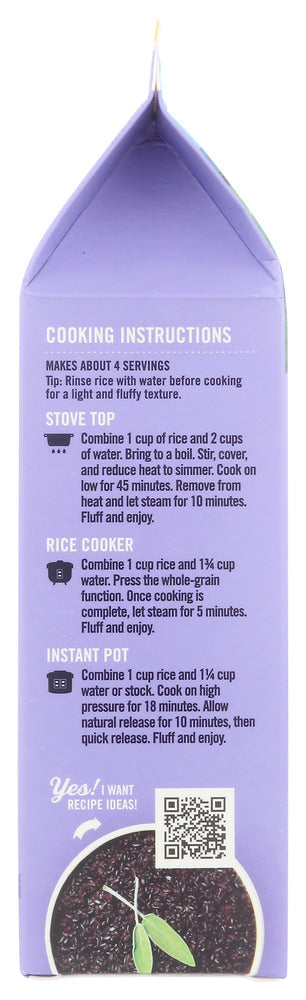 Ralston Family Farms: Purple Rice, 16 Oz