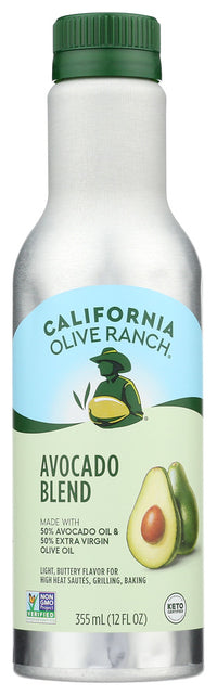 California Olive Ranch: Oil Avocado Evoo Blend, 12 Fo