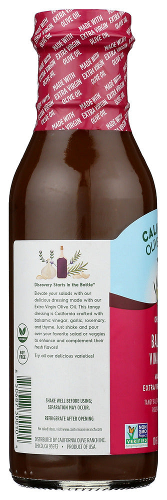 California Olive Ranch: Balsamic Vinaigrette Dressing, 10 Fo