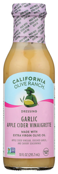 California Olive Ranch: Garlic Apple Cider Vinaigrette Dressing, 10 Fo