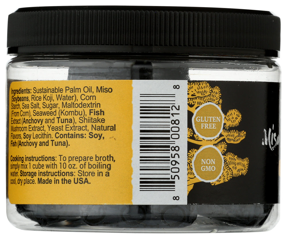 Bou Brands: Broth Cube Miso Ginger, 2.53 Oz