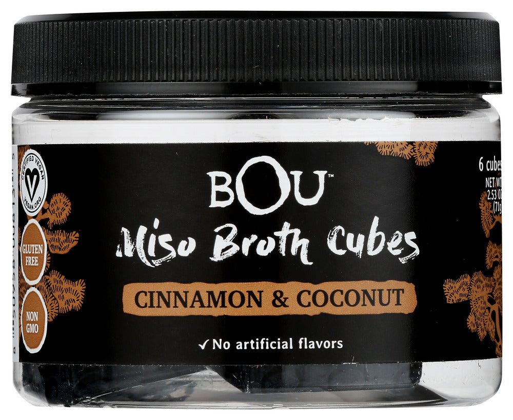 Bou Brands: Broth Cube Miso Ccnt Cinn, 2.53 Oz