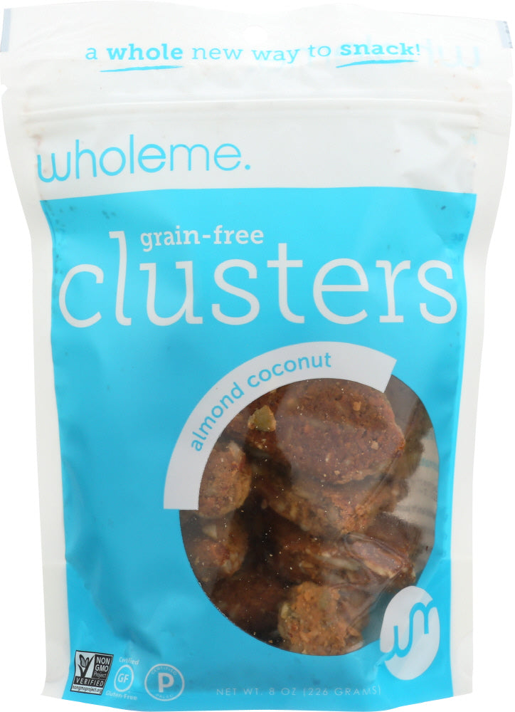 Wholeme: Almond Coconut Grain Free Clusters, 8 Oz