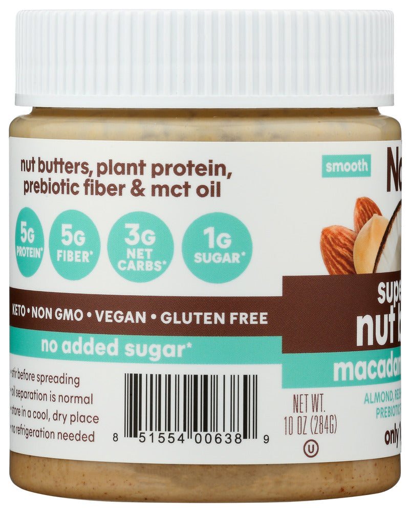 Noka: Superfood Macadamia Coconut Nut Butter Jars, 10 Oz