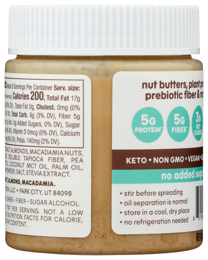 Noka: Superfood Macadamia Coconut Nut Butter Jars, 10 Oz