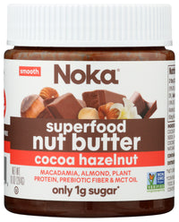 Noka: Superfood Chocolate Hazelnut Nut Butter Jars, 10 Oz