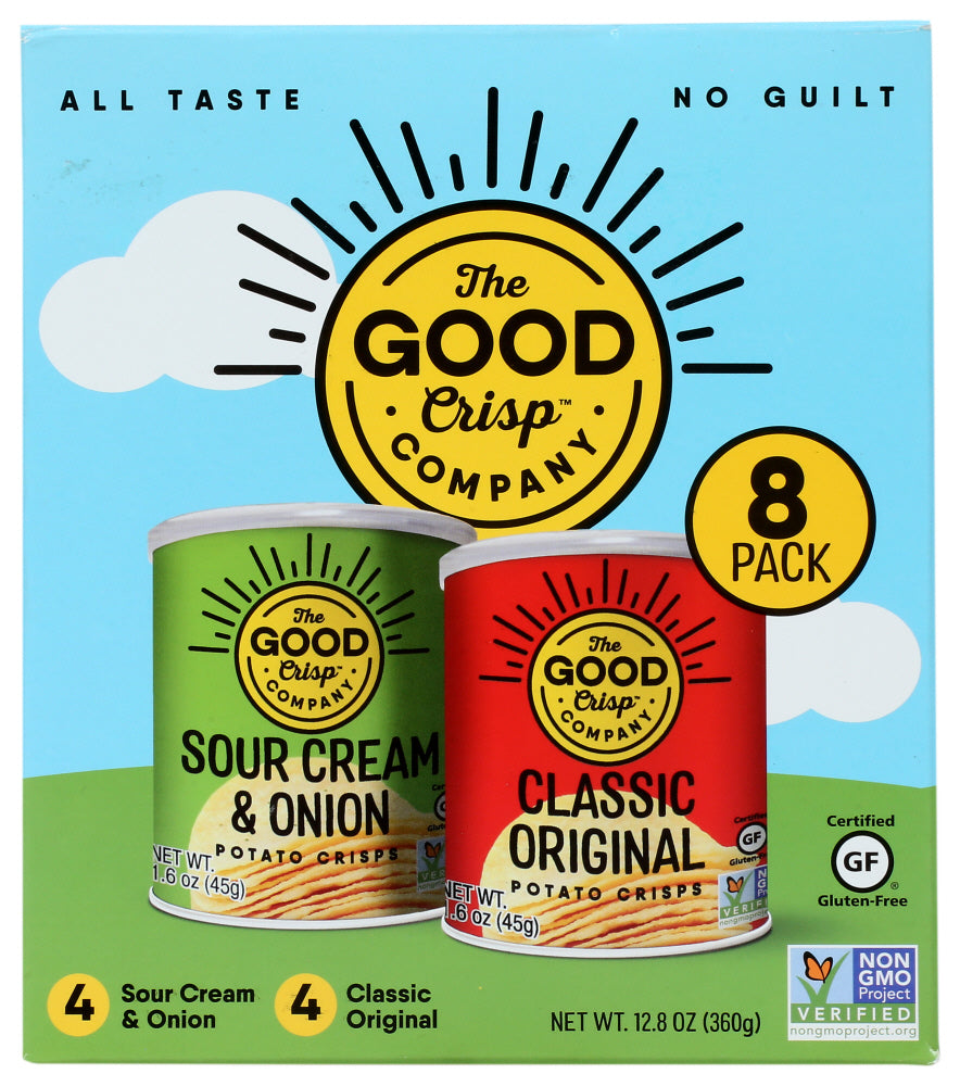 The Good Crisp Company: Crisps Multi Pack, 12.8 Oz