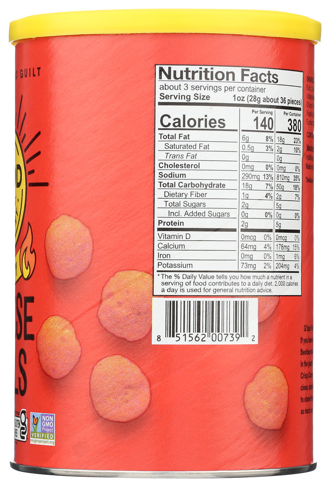 The Good Crisp Company: Spicy Cheese Balls, 2.75 Oz