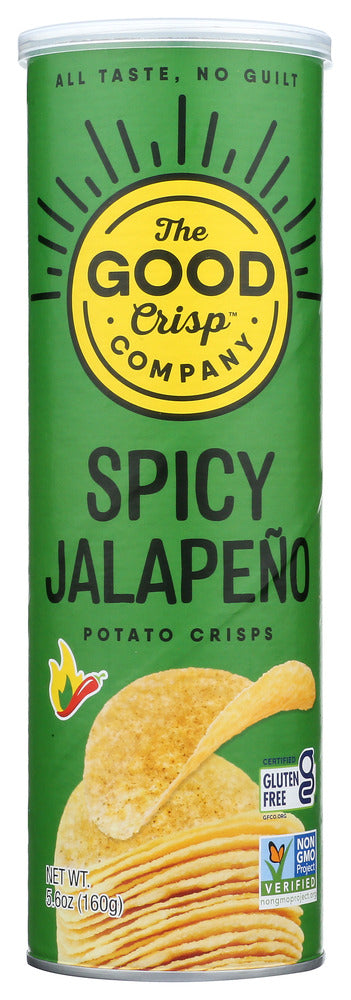 The Good Crisp Company: Spicy Jalapeno Potato Crisp, 5.6 Oz