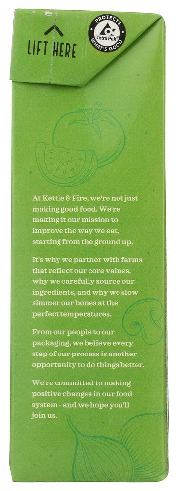 Kettle And Fire: Soup Vegetable And Quinoa, 16 Oz