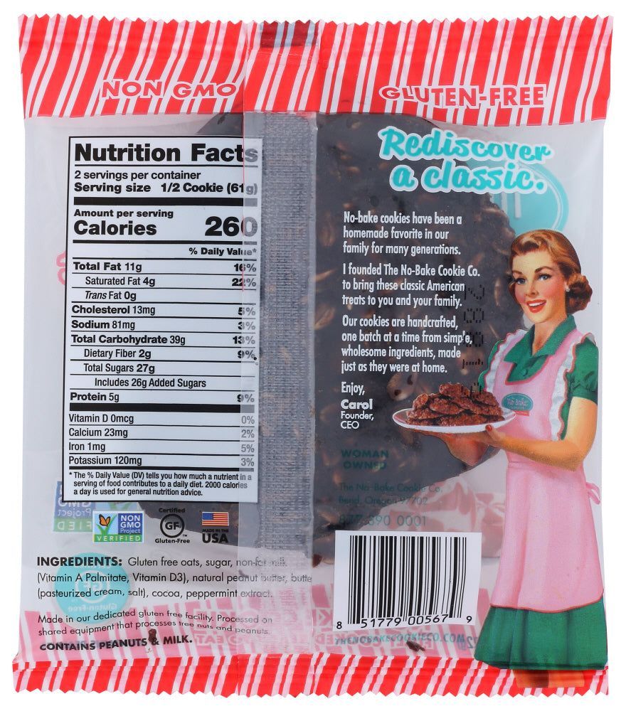 No Bake: Cookie Drk Choc Ppmnt Gf, 4.3 Oz