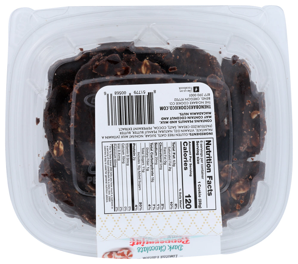 No Bake: Cookie Drk Choc Ppmt Gf, 8 Oz