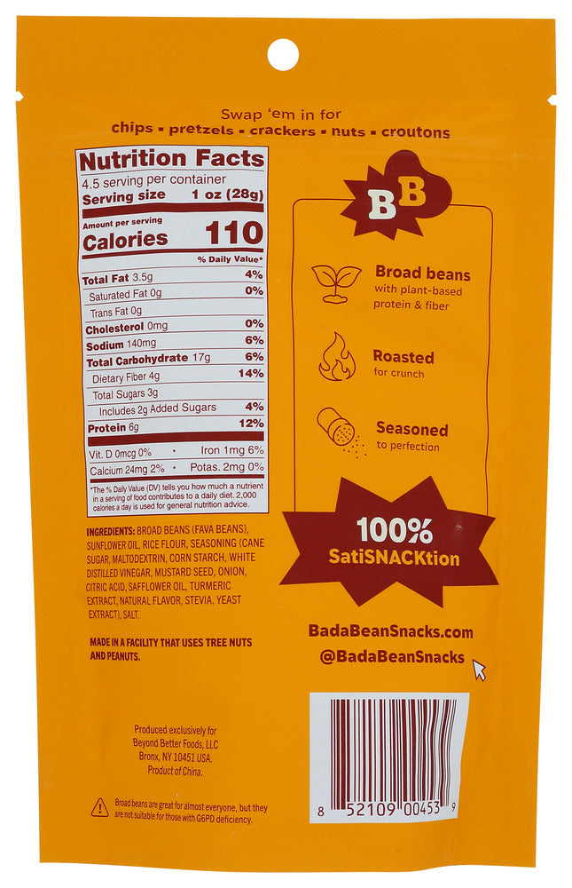 Bada Bean Bada Boom: Snack Bean Swt Onin Mstrd, 4.5 Oz