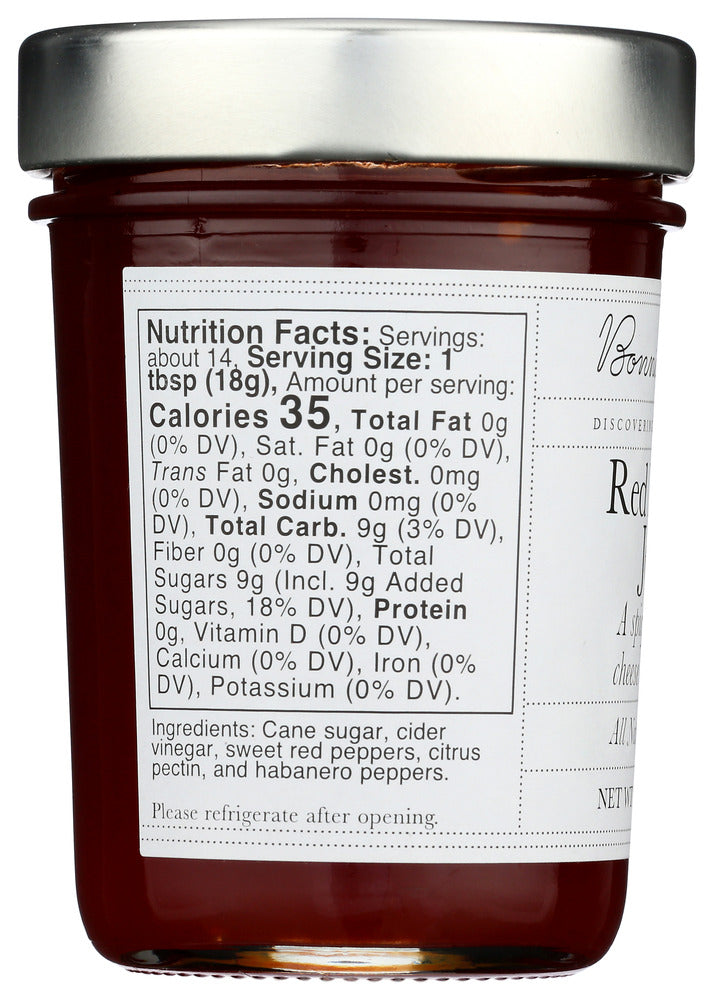 Bonnies Jams: Jam Red Pepper Jelly, 8.75 Oz