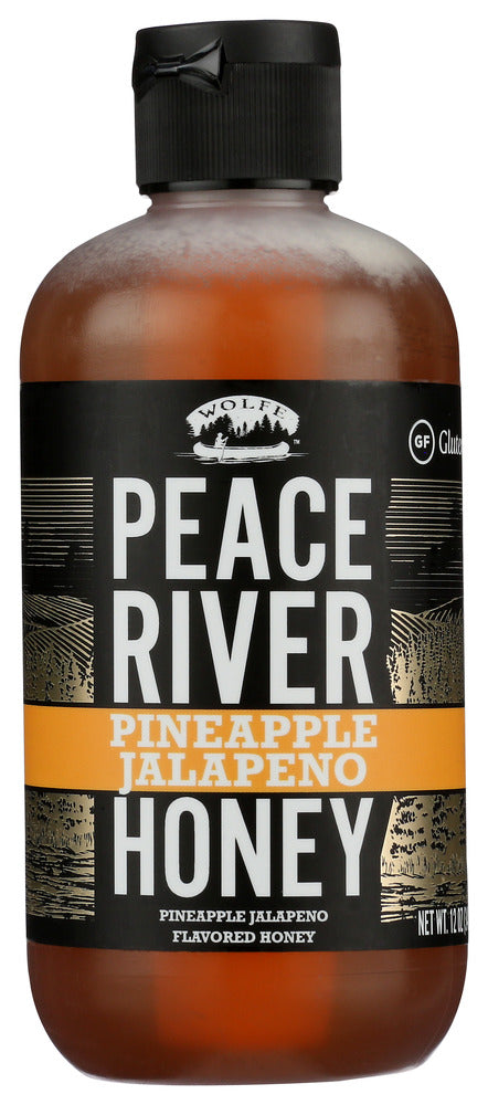 Peace River Honey: Honey Pineapple Jalapeno, 12 Oz