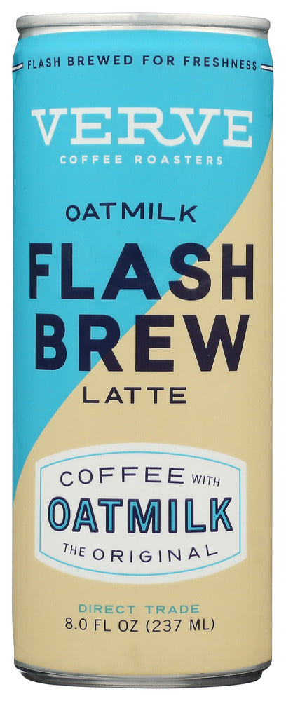 Verve Coffee Roasters: Flash Brew Oatmilk Latte Original, 8 Fo