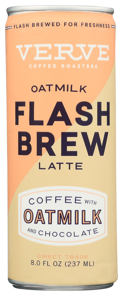 Verve Coffee Roasters: Flash Brew Oatmilk Latte Chocolate, 8 Fo