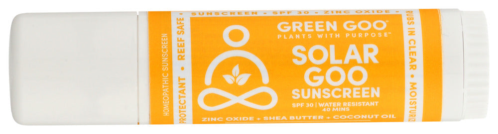 Green Goo: Sunblock Solar Goo Stick, 0.6 Oz