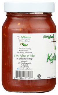 Kylitos Salsa: Original Salsa, 16 Oz