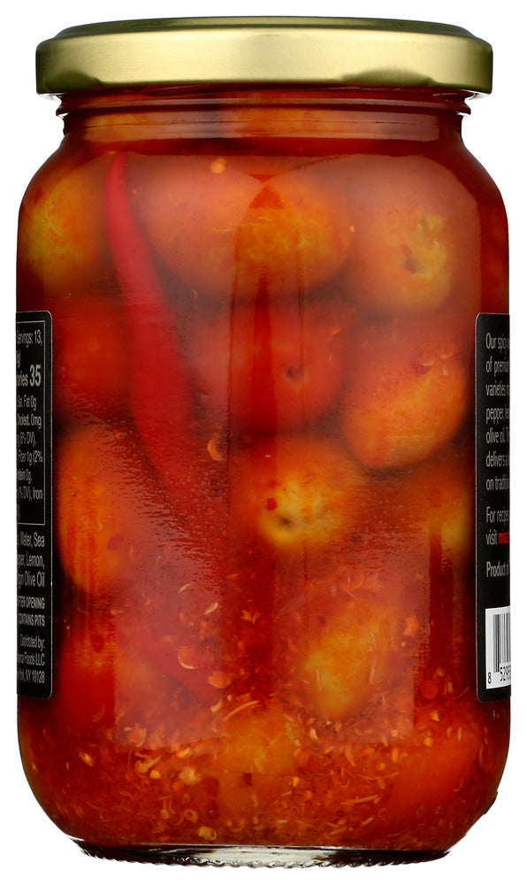 Mina: Moroccan Spicy Olives Mix, 12.5 Oz