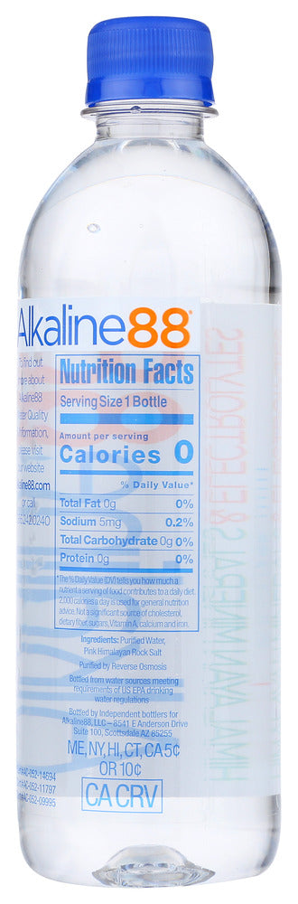 Alkaline88: Water Alkaline 8.8Ph 500Ml, 16.9 Oz