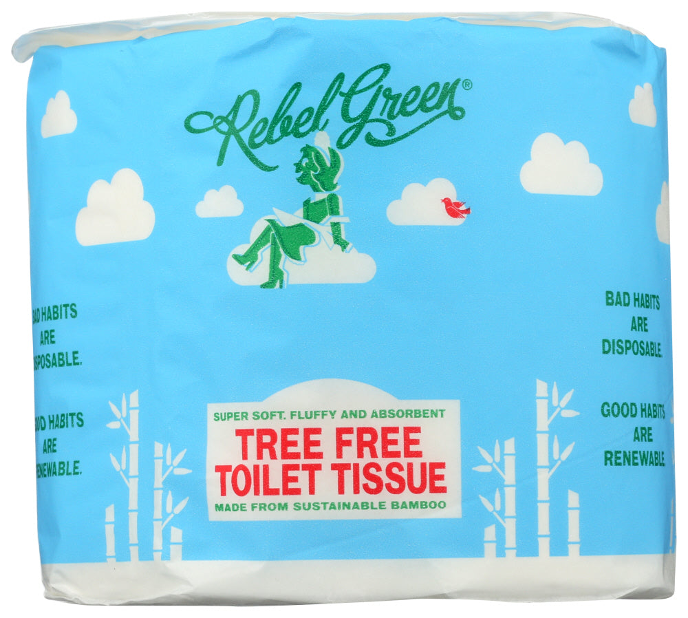 Rebel Green: Single Tree Free Toilet Tissue, 1 Ea