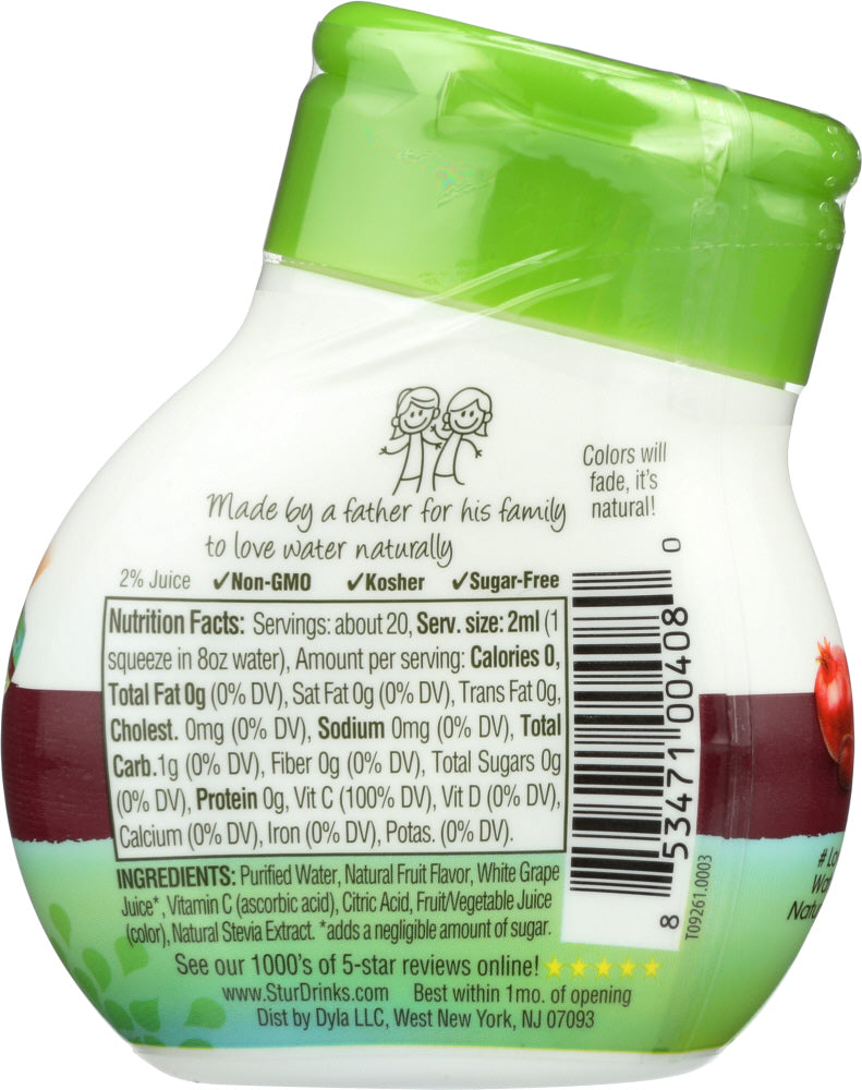 Stur: Pomegranate Cranberry Liquid Water Enhancer, 1.62 Oz