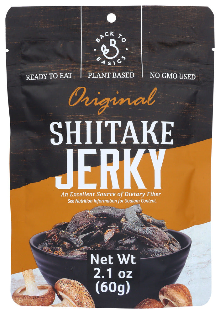 Back To Basics: Jerky Mushroom Original, 2.12 Oz