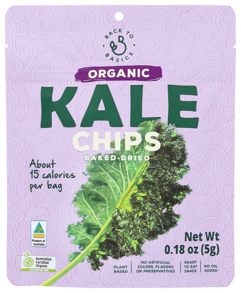 Back To Basics: Chips Kale, 0.18 Oz