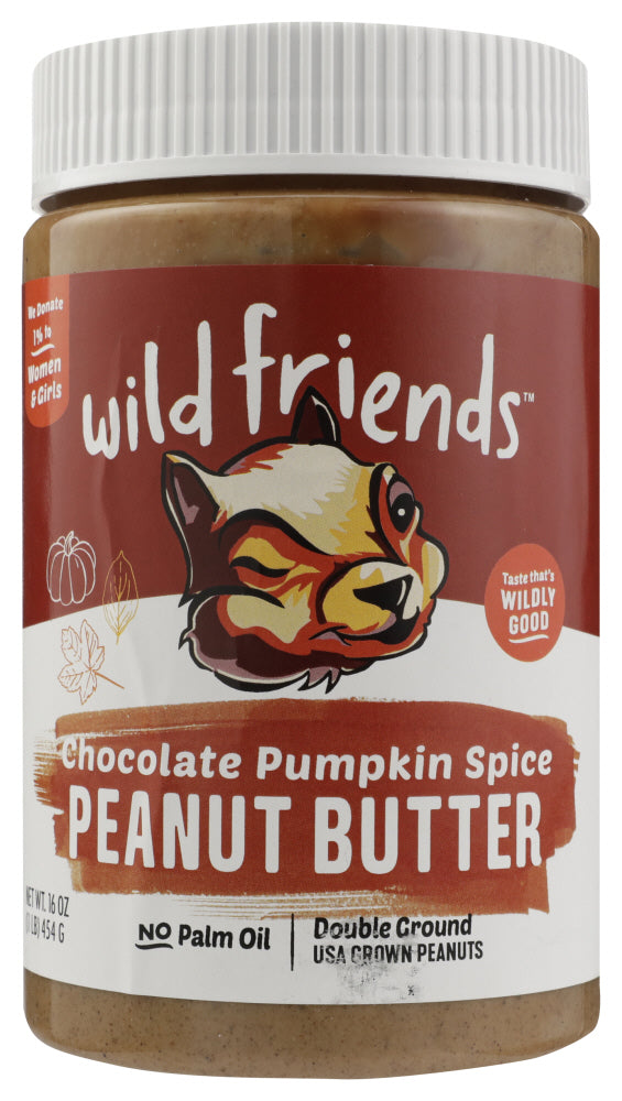 Wild Friends: Chocolate Pumpkin Spice Peanut Butter, 16 Oz