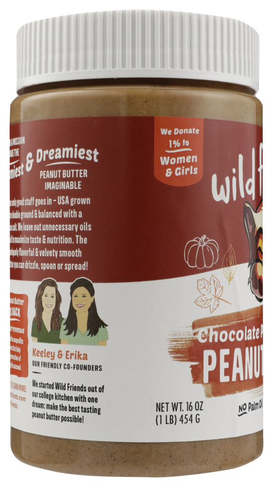 Wild Friends: Chocolate Pumpkin Spice Peanut Butter, 16 Oz