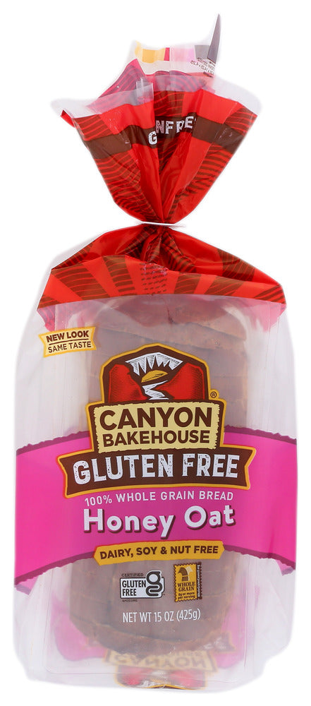 Canyon Bakehouse: Bread Honey Oat, 15 Oz