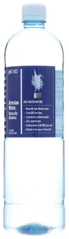 1907 New Zealand Water: Still Artesian Water, 33.8 Fo