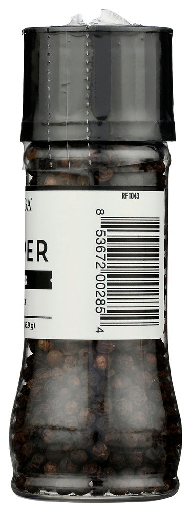 Riega: Black Pepper Grinder, 1.6 Oz