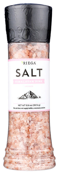 Riega: Himalayan Pink Salt Grinder, 12.6 Oz