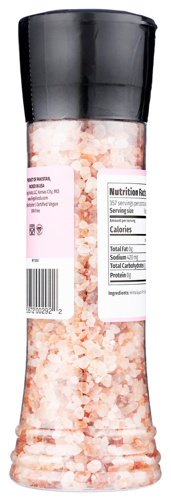 Riega: Himalayan Pink Salt Grinder, 12.6 Oz