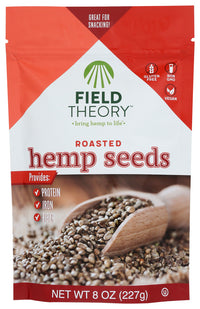 Field Theory: Seeds Roasted Hemp, 8 Oz