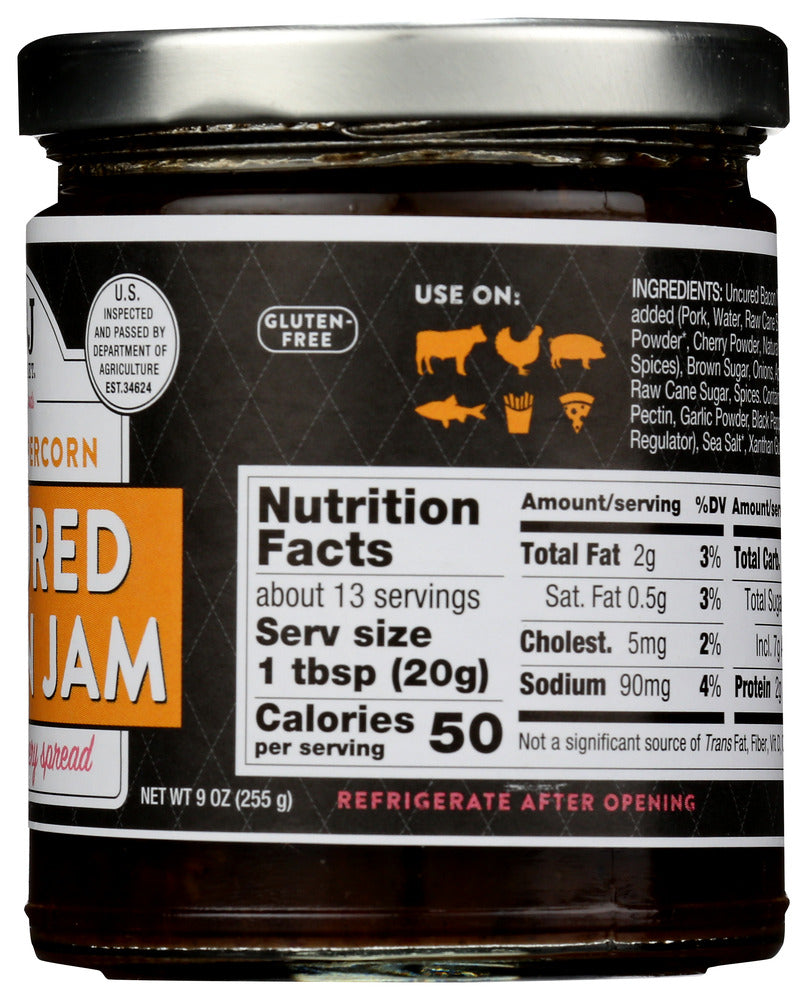 Tbj Gourmet: Jam Bacon Black Pepper, 9 Oz