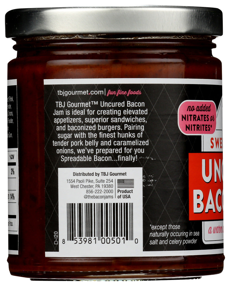 Tbj Gourmet: Jam Bacon Swt Chili, 9 Oz