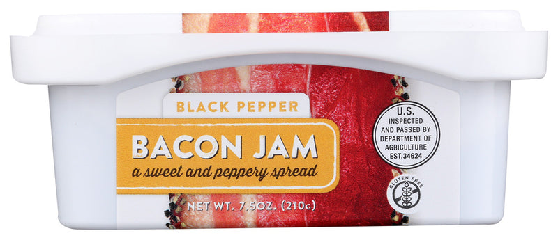 Tbj Gourmet: Black Pepper Bacon Jam, 7.5 Oz