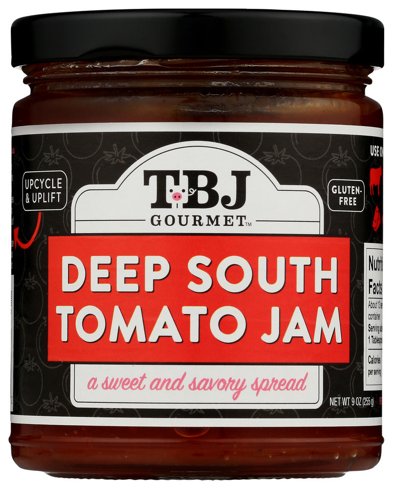 Tbj Gourmet: Jam Tomato Deep South, 9 Oz