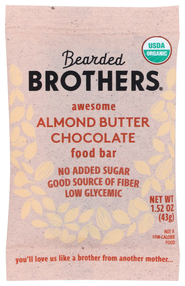 Bearded Brothers: Almond Butter Chocolate Bar, 1.52 Oz